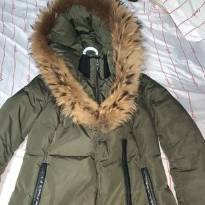 Mackage Adali Olive green winter jacket